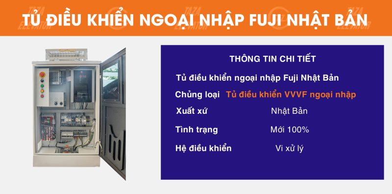 Tủ điều khiển thang máy Fuji Nhật Bản