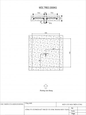 Thang máy gia đình 450kg