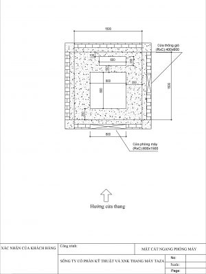 báo giá thang máy gia đình 350kg