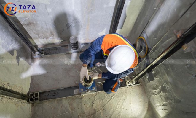 Chống thấm hố thang máy