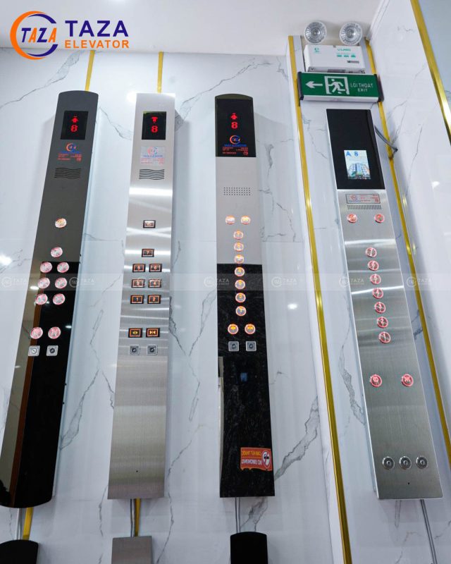 Button màn hiển thị tầng thang máy