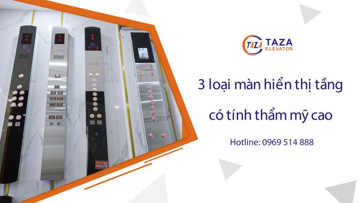 Button màn hiển thị tầng thang máy