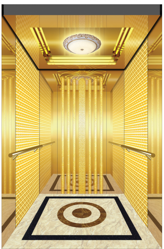 Nội thất cabin thang máy dành cho biệt thự