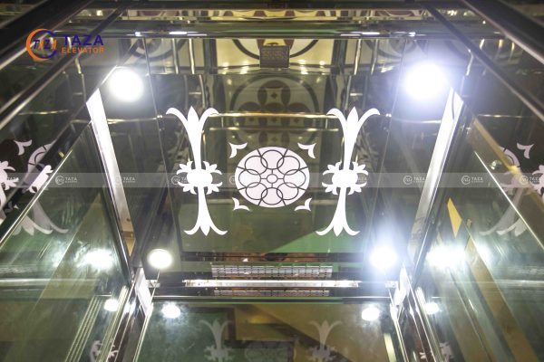 Nội thất cabin thang máy dành cho biệt thự