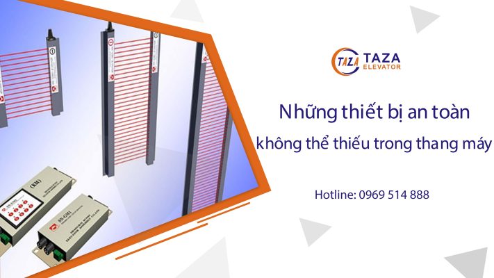 Những thiết bị an toàn trong thang máy