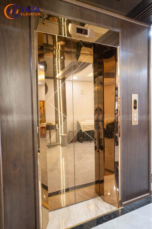 Nội thất cabin thang máy dành cho biệt thự