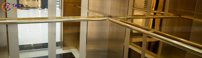 Nội thất cabin thang máy dành cho biệt thự