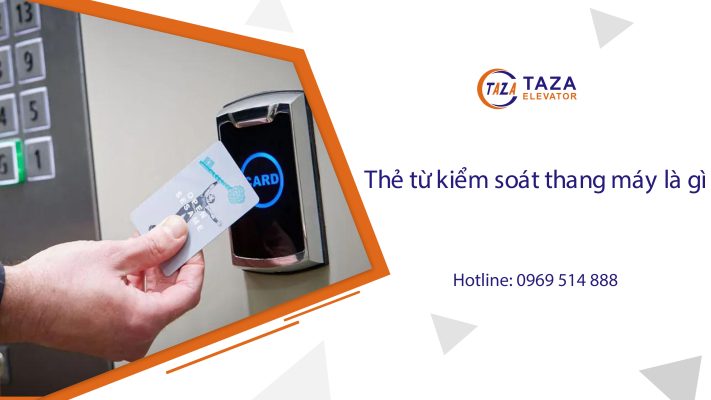 Thẻ từ kiểm soát thang máy
