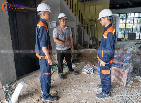 Giám sát an toàn lao động thi công lắp đặt thang máy