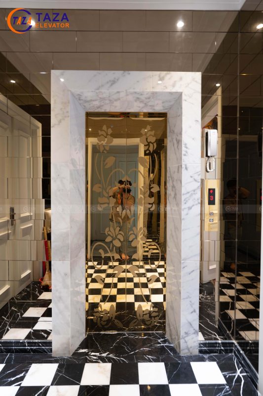 cửa tầng thang máy