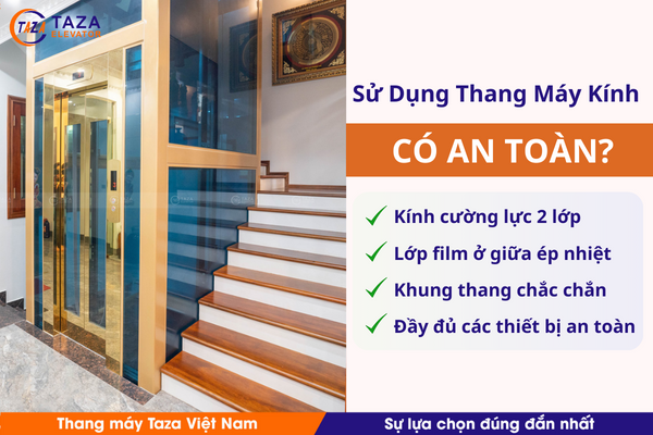 Thang máy lồng kính thực sự an toàn không? 