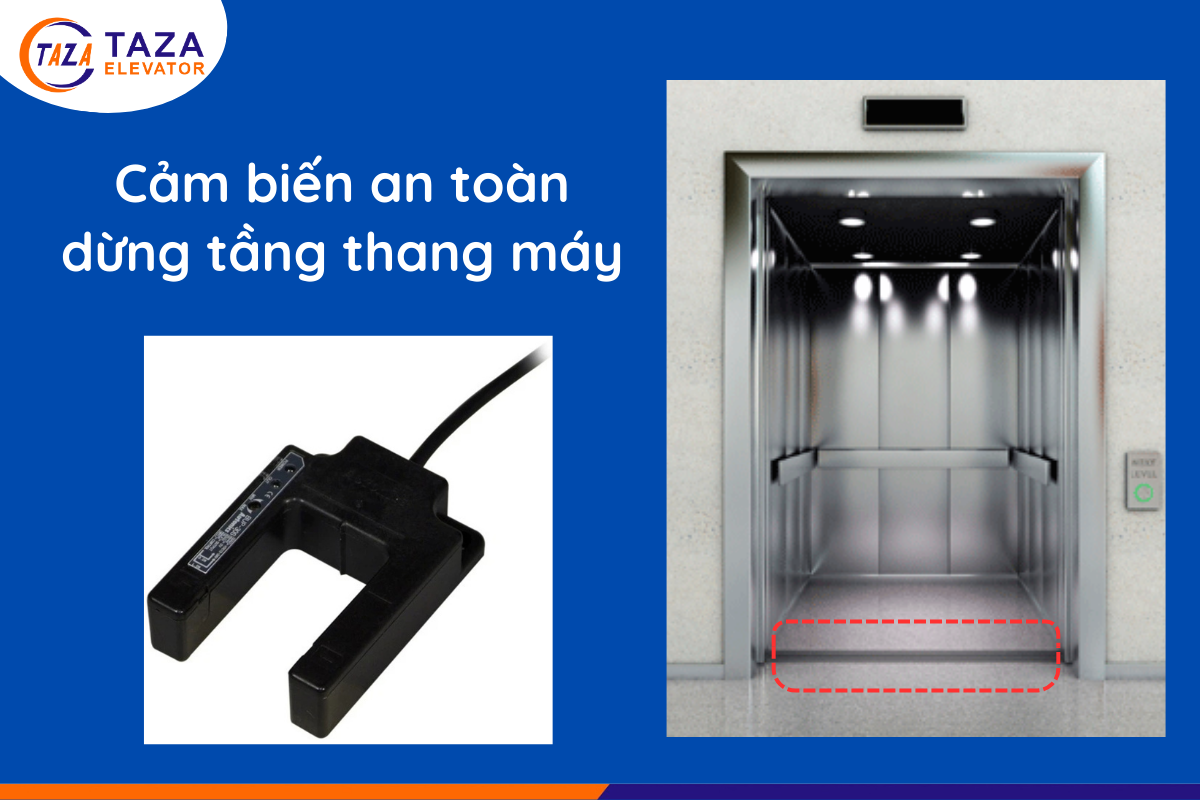 Cảm biến an toàn dừng tầng thang máy