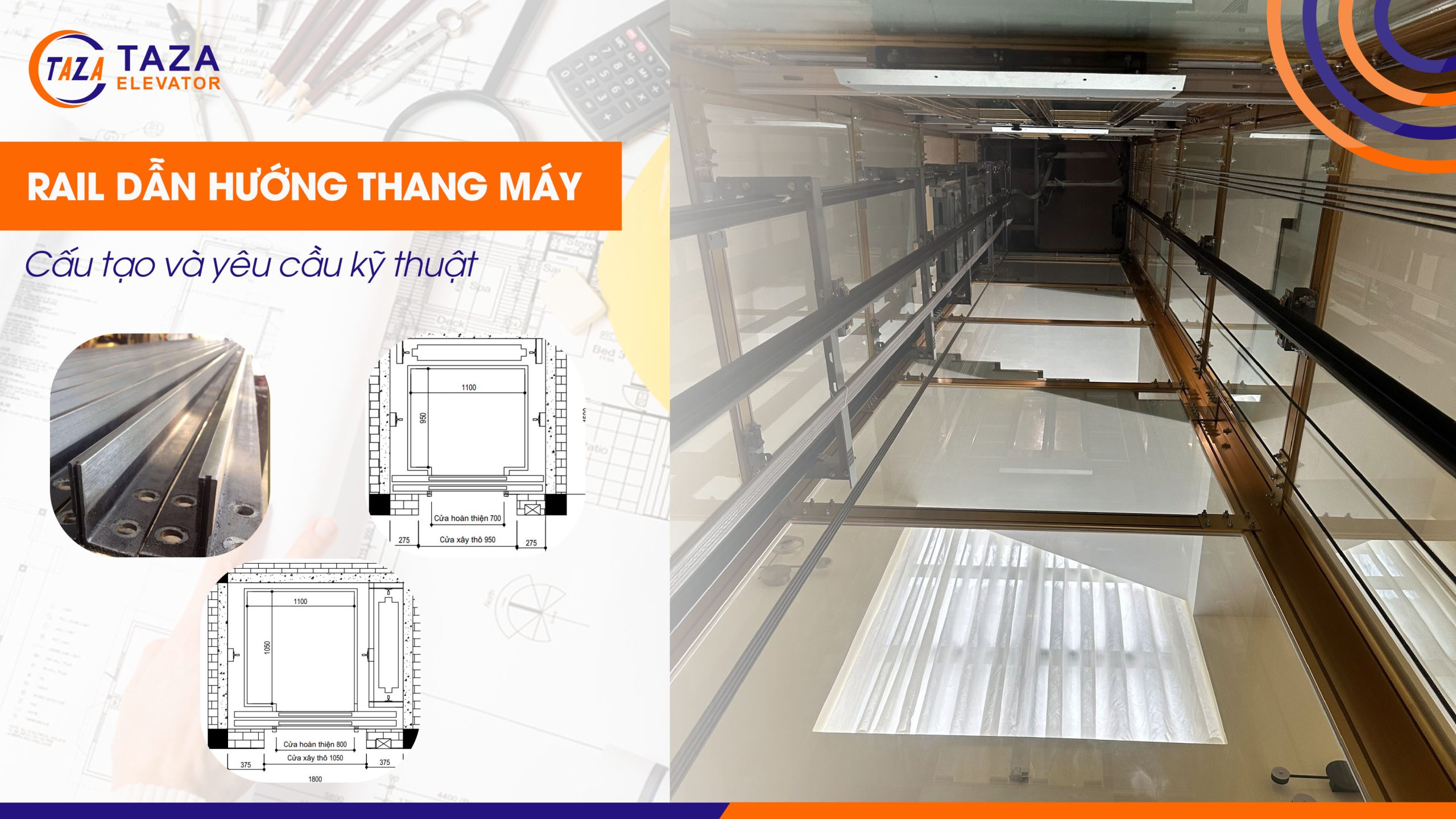 Rail dẫn hướng thang máy