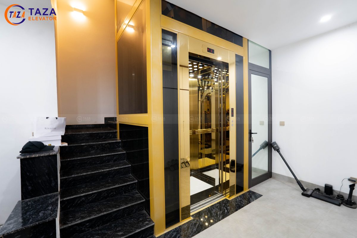 thang máy lồng kính