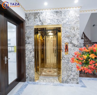 nội thất cabin thang máy