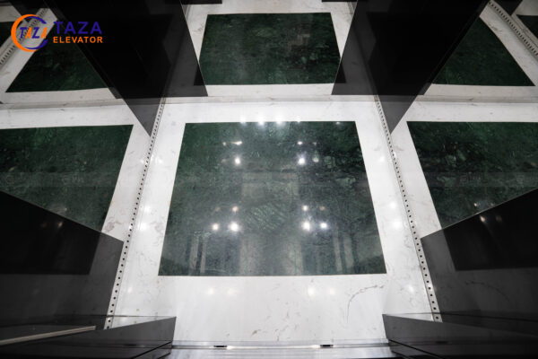 Sàn cabin đá granite hoa văn