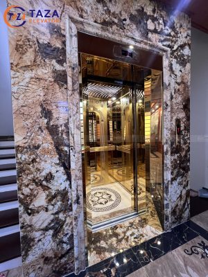 thang máy inox gương