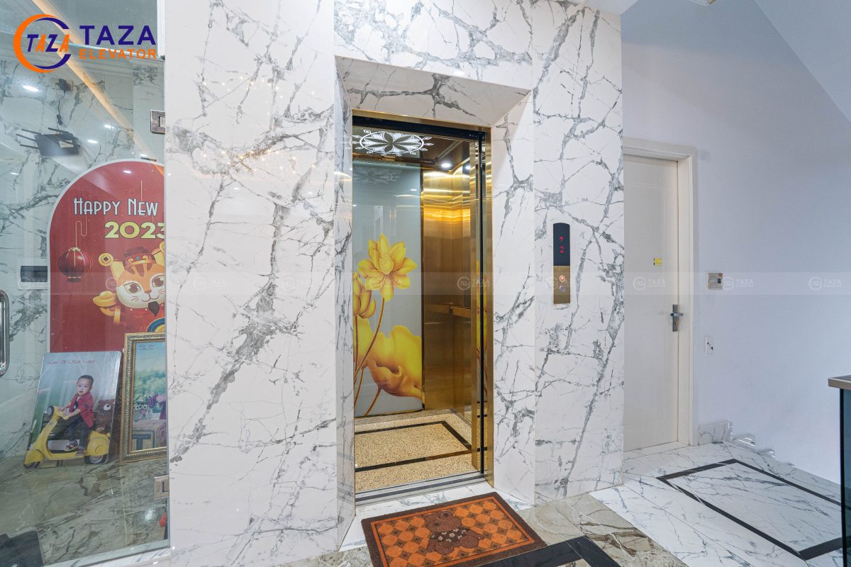 thang máy lồng kính