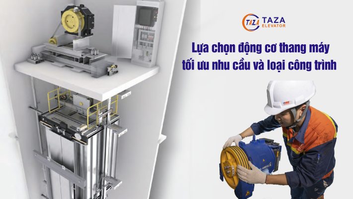 Lựa chọn động cơ thang máy