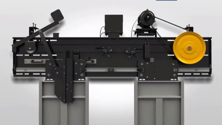 Bộ truyền động đầu cửa cabin thang máy