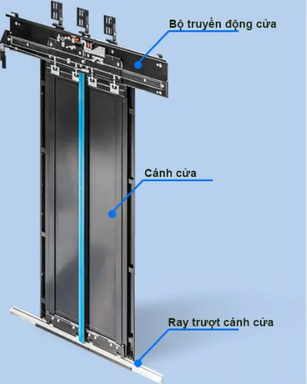 cấu tạo cửa tầng thang máy
