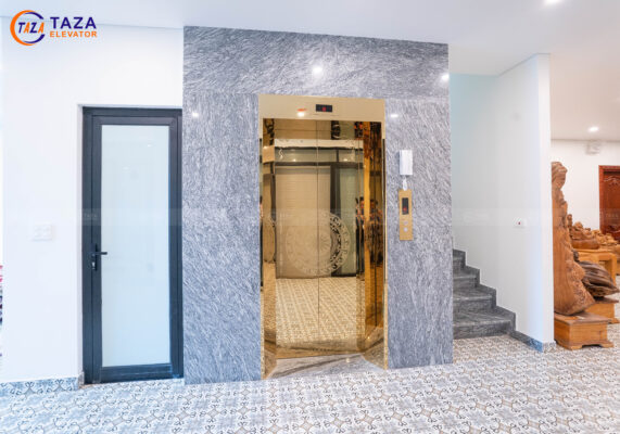 Cửa mở tim CO thang máy