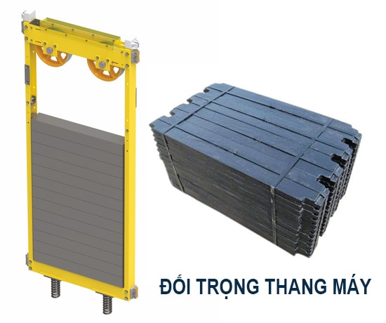 Đối trọng thang máy và những thông tin cần phải biết