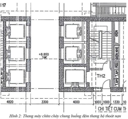 Quy định về thang máy chữa cháy trong nhà cao tầng