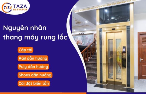 Thang máy bị rung lắc: Nguyên nhân do đâu?