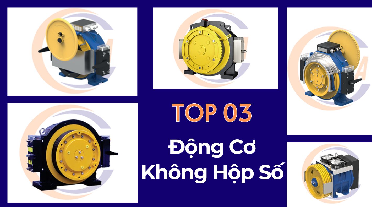Top 03 động cơ không hộp số cho thang máy gia đình