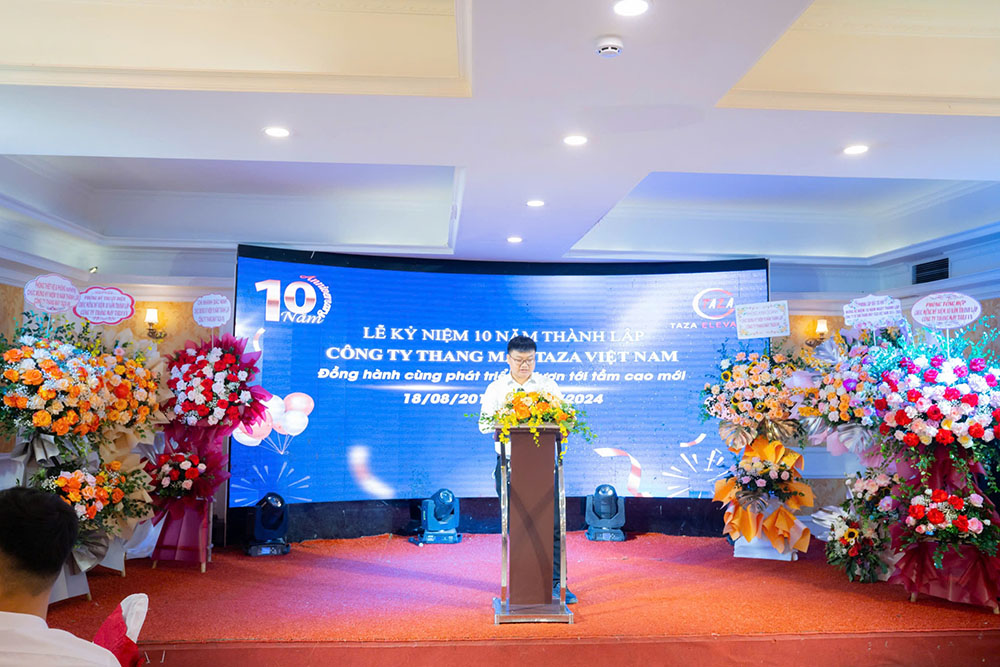 Lễ kỷ niệm 10 năm thành lập Thang Máy Taza Việt Nam