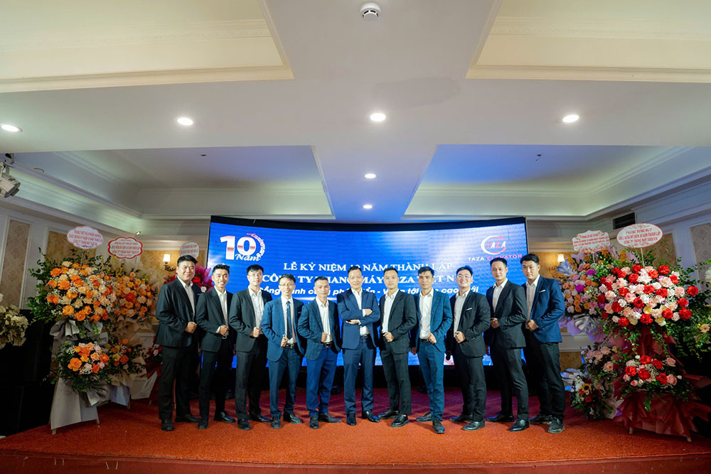 Lễ kỷ niệm 10 năm thành lập Thang Máy Taza Việt Nam
