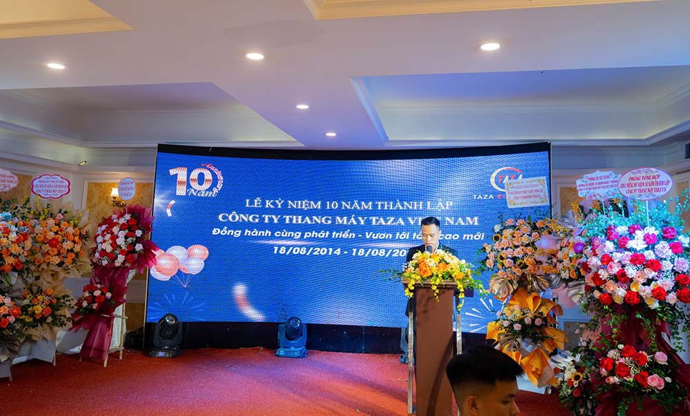Lễ kỷ niệm 10 năm thành lập Thang Máy Taza Việt Nam