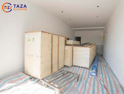 Chuẩn bị mặt bằng để thi công - lắp đặt thang máy