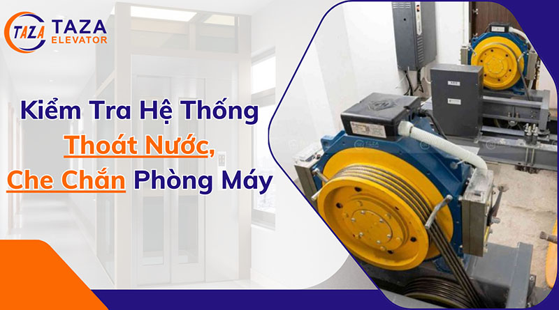 Phương án bảo vệ thang máy trong mùa mưa bão