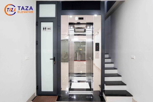 Thang máy homelift vách kính