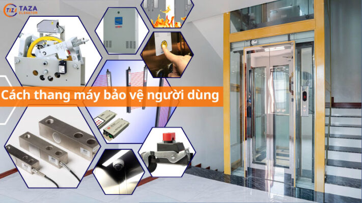 Cách thang máy bảo vệ người dùng trong mọi tình huống