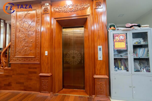 Hoa văn cửa tầng thang máy