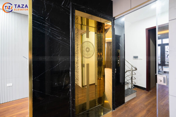 Hoa văn cửa tầng thang máy