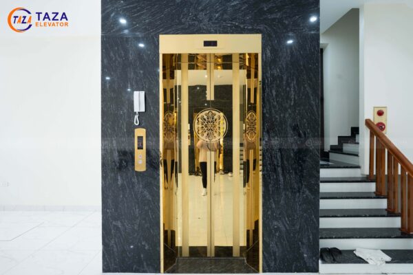 Hoa văn cửa tầng thang máy