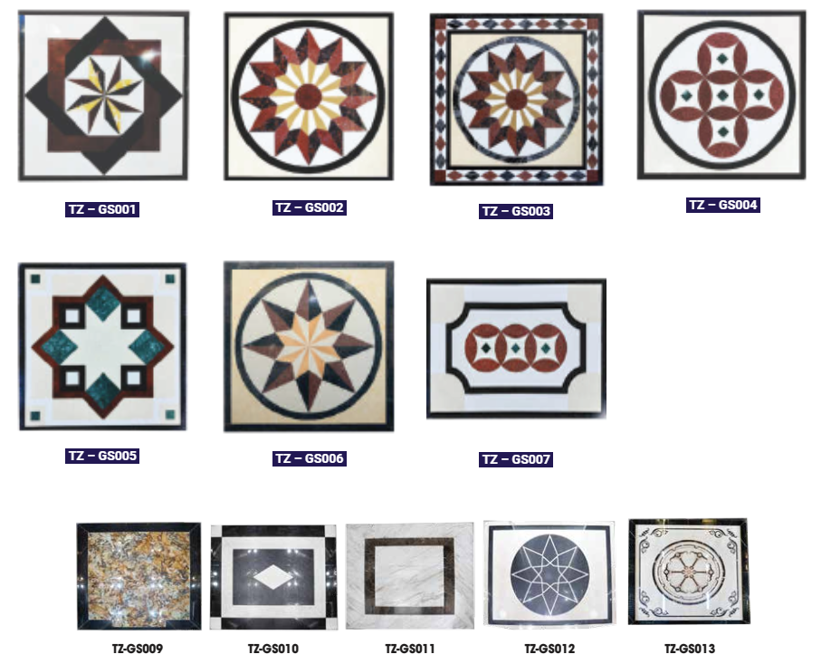 sàn thang máy đá granite