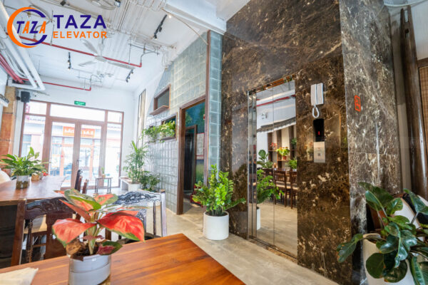 thiết kế cửa thang máy