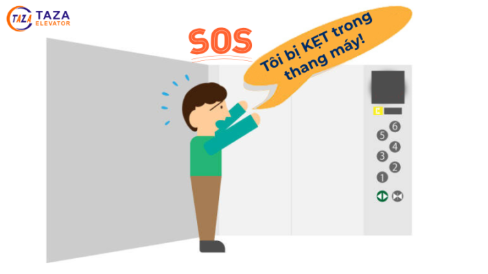 Vị trí nào là an toàn nhất khi thang máy gặp sự cố?