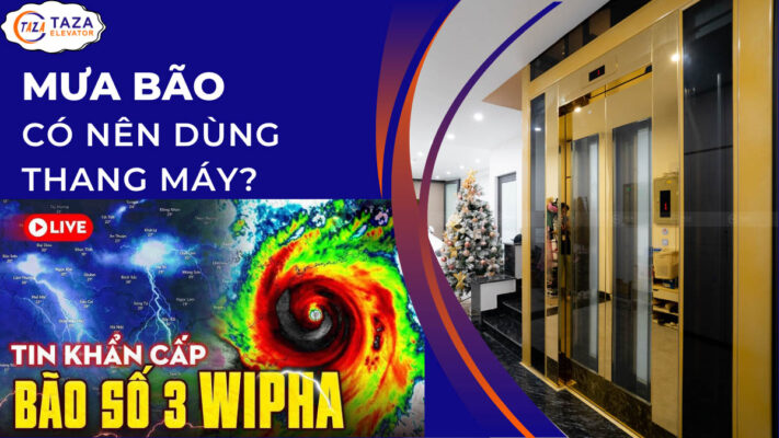 Mưa bão có nên sử dụng thang máy không?
