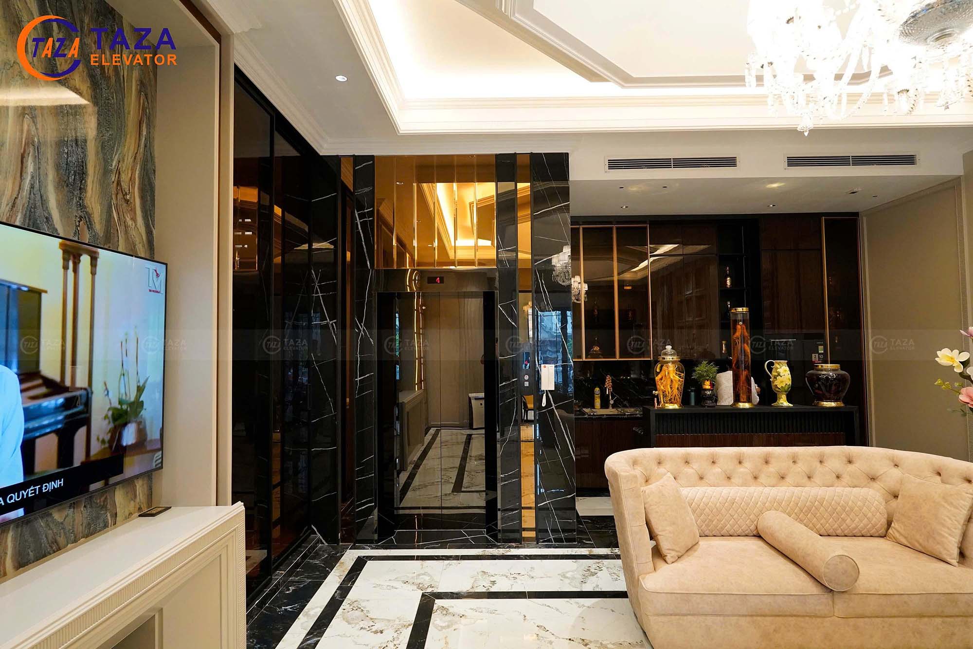 Thang máy biệt thự - Thiết kế thế nào cho xứng tầm?