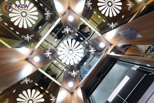 Thang máy Taza tại Nhà Hàng Hải Thảo – Dấu ấn tinh tế giữa lòng Bát Tràng