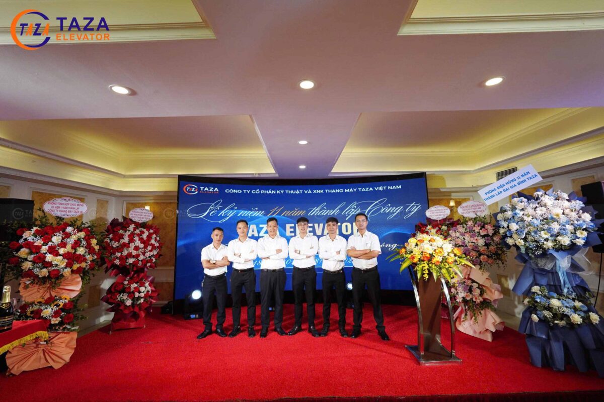 Kỷ Niệm 11 Năm Thành Lập Thang Máy Taza Việt Nam