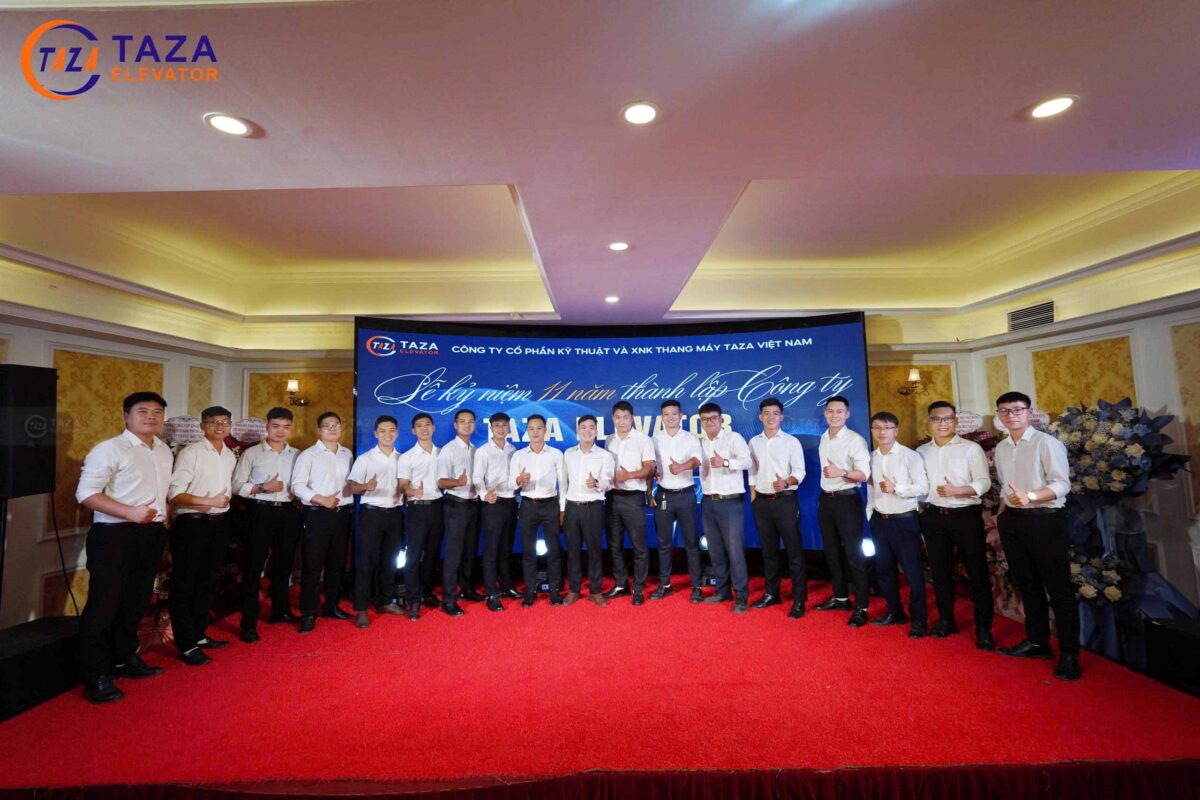Kỷ Niệm 11 Năm Thành Lập Thang Máy Taza Việt Nam