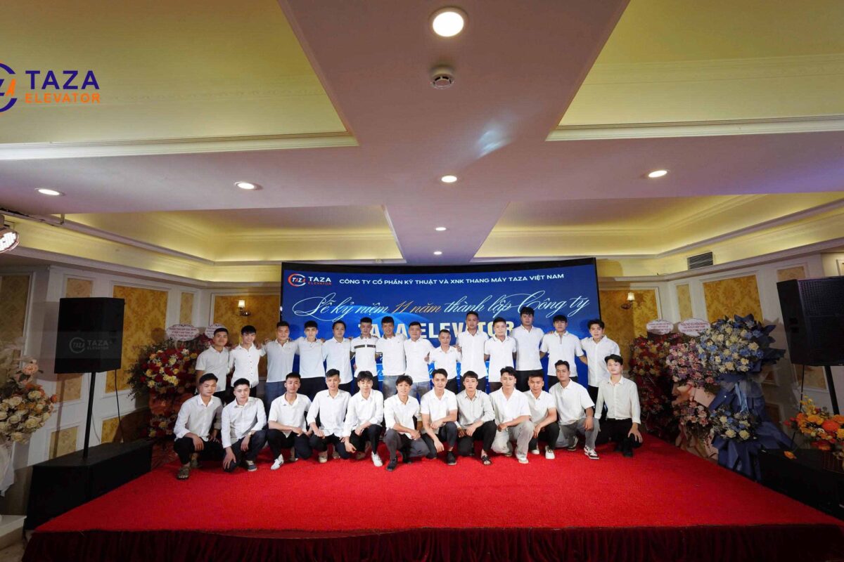 Kỷ Niệm 11 Năm Thành Lập Thang Máy Taza Việt Nam