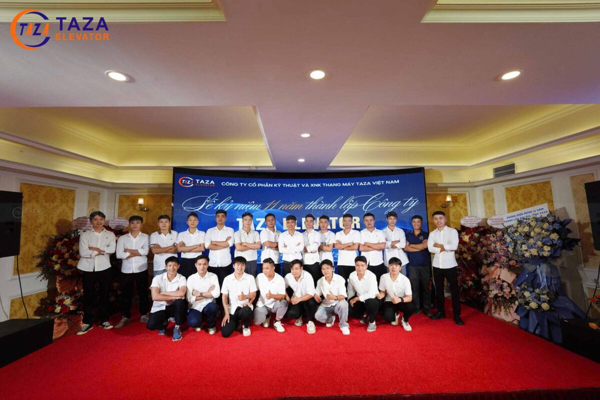 Kỷ Niệm 11 Năm Thành Lập Thang Máy Taza Việt Nam